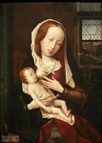 Virgin giving milk, Jan provoost